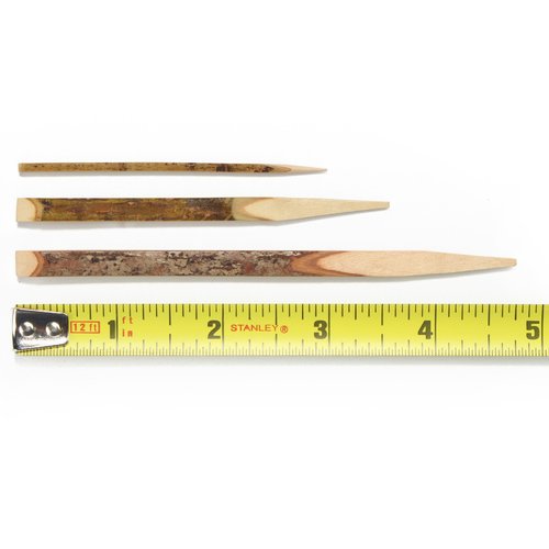 BambooMN Decorative Black Willow Wood Appetizer Picks Skewers for Catered Events, Holiday's, Restuarnts or Buffect Party Supplies, 3.5 Inches, 1000 Pieces