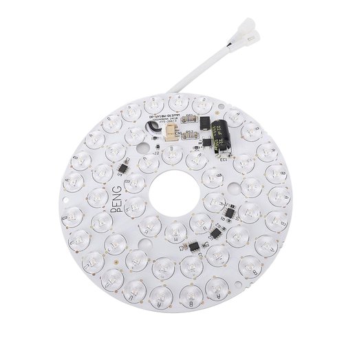 5.4 Inch LED Retrofit Light Kit for Ceiling Fan Light Replacement Panel, 3000K 4200K 6500K Color Temperature Adjustable, 18W Dimmable Round Light