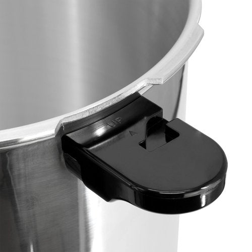 MegaChef 24 Quart Large Capacity Aluminum Stovetop Pressure Cooker for Induction and Gas Stove-Tops