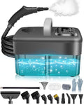 Mecmic Steam Cleaner for Home - 1600ML Water Tank 15s Heat-Up Portable Steamer for Cleaning, 6 Level Adjustable, 2500W, 45PSI, 250°F Steam, Handheld Steam Cleaner for Car Detailing, Grease, Tile,Grout