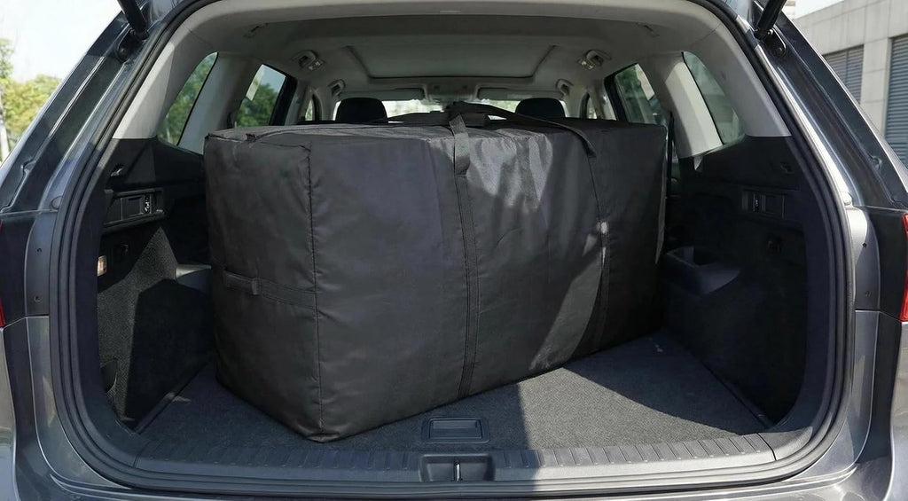 XXL Storage Bags by [Brand Name] - 66 Gallon Extra Large Moving Totes with Zippers & Side Handles | Black
