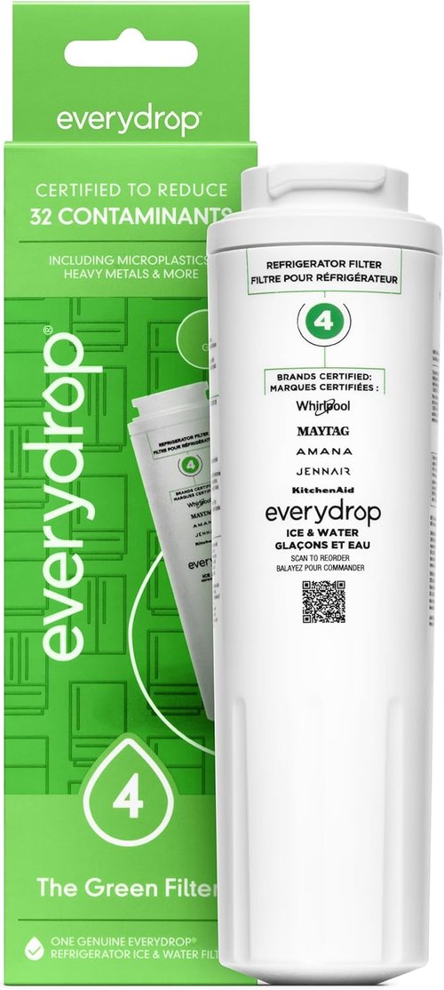 Everydrop® Ice and Water Refrigerator Filter 4 - EDR4RXD1, Premium Single-Pack Replacement