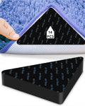 Skiennix 14-Piece Non-Slip Rug Pad Set - Durable Grippers for Enhanced Safety & Comfort
