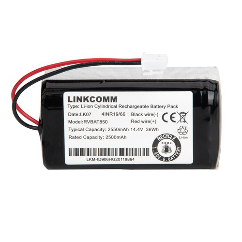 LINKCOMM RVBAT850 Battery Replacement for Shark ION/IQ/AI Robot Vacuum RV1001AE RV1000AE RV1001 RV1000 RV1101ARUS RV2001WRUS RV2001DRUS RV871R RV851WV RV850 RV761 RV761R01US AV753 AV752