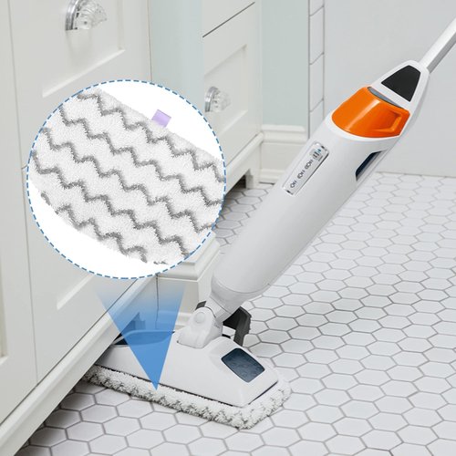 4 Pack PowerFresh Replacement Steam Mop Pads Compatible with Bissell PowerFresh Steam Mop, Fits 1940, 1806, 1544, 1440 Series, Microfiber Scrubbing Pads for Sealed Hard Floors