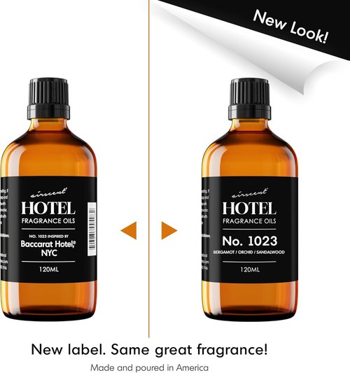 AirScent Hotel Diffuser Oil No. 1023 - Love Affair Fragrance for Ultrasonic & Waterless Diffusers | 10 mL Glass Bottle with Dropper