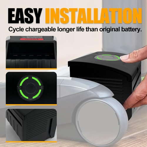 BooNer Replacement Battery for Gtech AirRam MK2 Vacuum Cleaner, Compatible with Gtech AirRam Cleaner Models AR29, AR30, AR27, AR31, 1984, Replacement for 132A0002, 103A105,etc