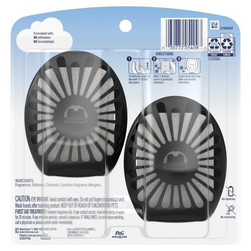 Febreze Odor Fighter Small Spaces Air Freshener Mountain, .25 fl. oz., 2 Count