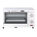 Continental Electric CE-TO101 4-Slice Toaster Oven, Frozen Snack, White