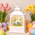 Regine Switzerland Easter Snow Globe - Glitter Bunny Spring Decor with 6-Hour Timer | Perfect for Easter Celebrations