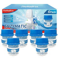 TheMadFox 6 Pcs Enzymatic Automatic Toilet Bowl Cleaner Bottles, Long-Lasting Toilet Tank Cleaner for Hard Water Stains & Rings, Septic Safe Toilet Cleaner for Tank Bathroom