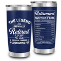 FUNITZ Retirement Gifts for Men - The Legend Has Retired - Retired Tumbler for Dad, Him, Man, Boyfriend, Husband - 20 Oz Tumbler Best Gift for Retirement Men, Fathers Day, Birthday, Christmas Gifts