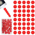 40 Pack Caulk Cap for Seal Caulking Tubes: Reusable, Water Resistant, Red