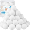 URATOT Snow Toy Balls - 40 Pack Plush Fake Snowballs for Kids | Soft Indoor Winter Play