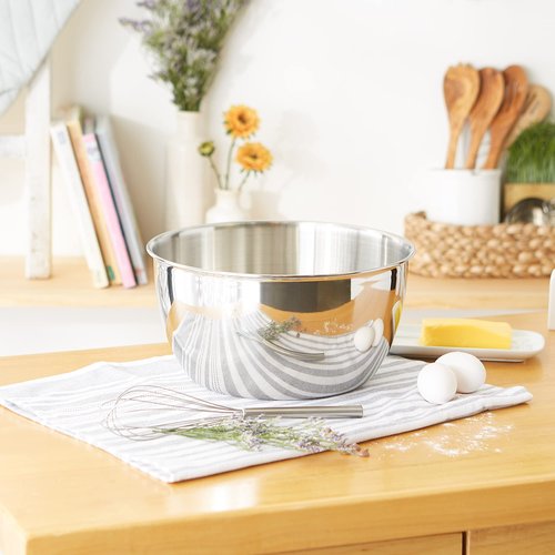 RSVP International Endurance Stainless Steel Mixing Bowls, 12 Quart