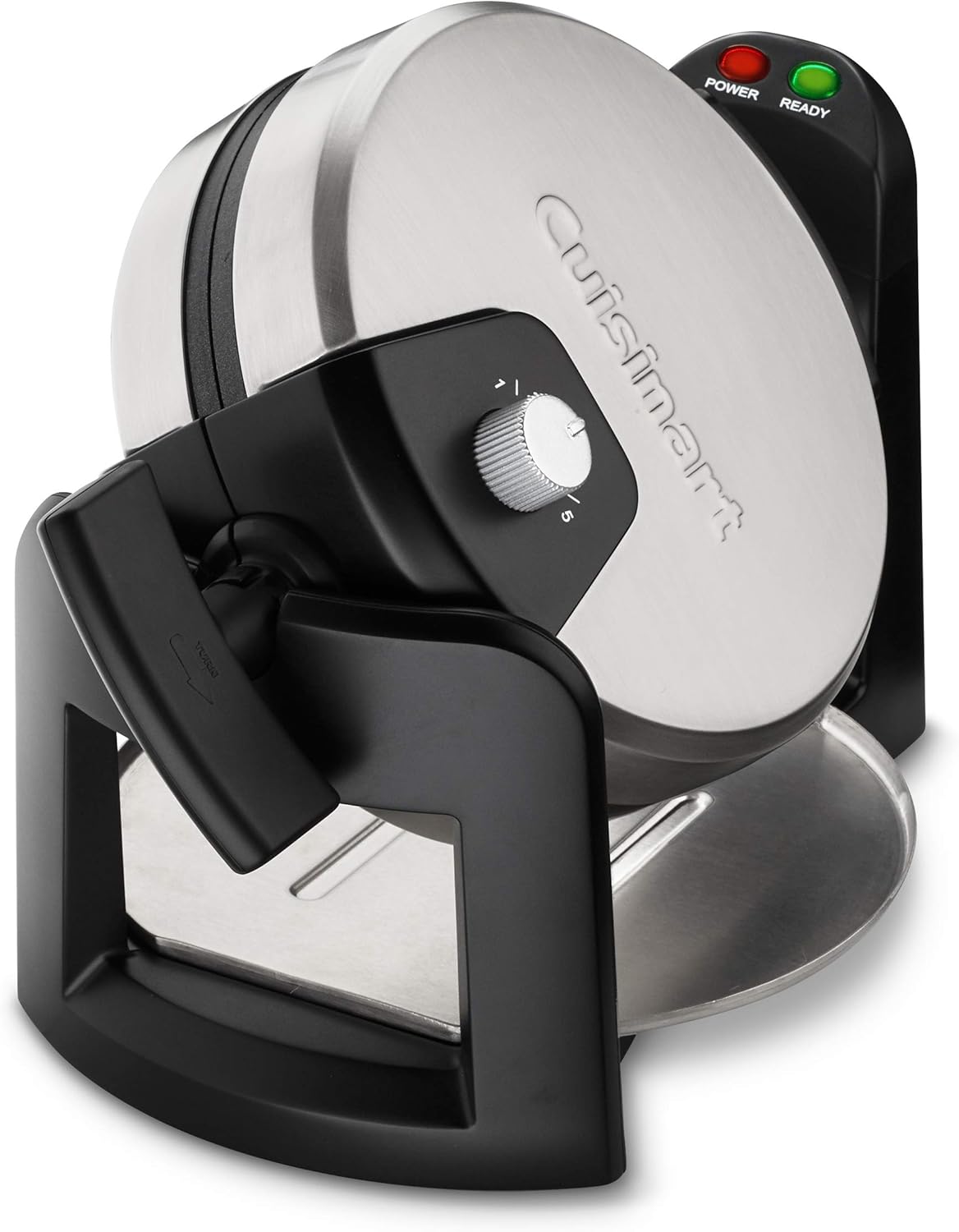 Cuisinart Belgian Waffle Maker - Round Flip Design for Perfect 1" Thick Waffles | Model WAF-F30NAS