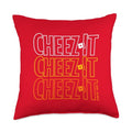 Cheez-It Since 1921 Throw Pillow