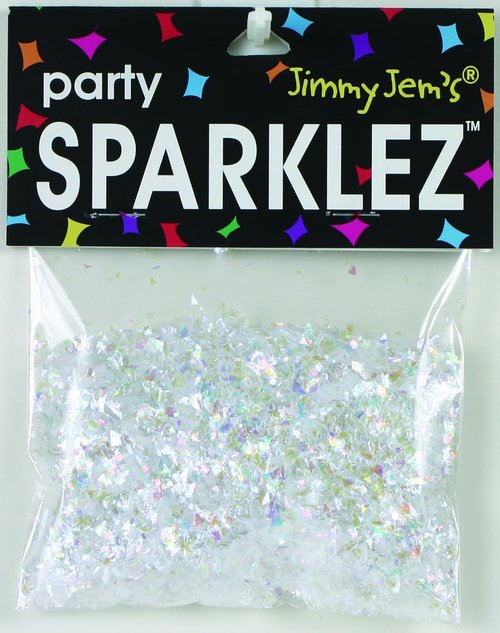 Jimmy Jem's - Christmas White Iridescent Snow Globe Decor - 2 Oz (9700)