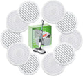 Shark 10 Pack Steam Mop Replacement Pads - Reusable Cleaning Pads for All Floor Types