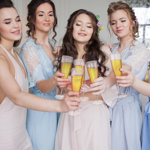 Gerrii Disposable Plastic Champagne Flute Plastic Flutes Clear Champagne Glasses Disposable Ideal for Home Daily Wedding Toasting Drinking Party Supplies (72 Pcs)