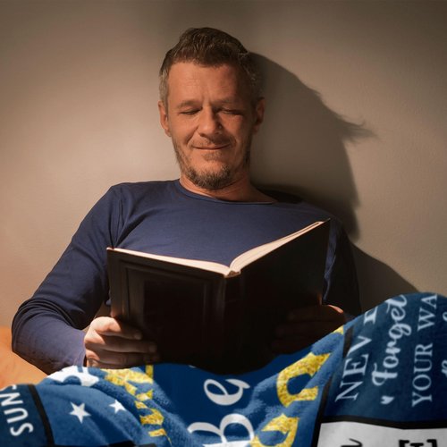 Xufudy Gifts for Son, Best Birthday Gifts for Adult Son Blanket 60"x50", Son Gifts from Mom/Dad, Son Birthday Gifts, Gift for My Son, Gifts for Grown Son