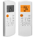 Saillong Smart Replacement Remote Control Compatible with Midea RG57/BGE Ac Air Conditioner, Includes 2 AAA Batteries, Portable Air Conditioner Parts