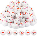 Civaner Plush Fake Snowballs - 120 Pcs for Indoor Christmas Fun | 2 Inch Classic Winter Decor