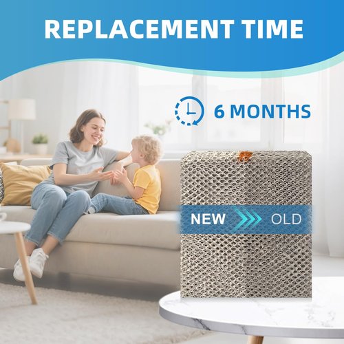 Pleatedfold P110-3545 35 Humidifier Vapor Water Panel Filter Pad Replacement Compatible with Wick HUMCASBP2312 HUMCASBP2412 HUMCCSBP2212 HUMCCSBP2312 HUMBALBP2417 HUMBBLFP1318 HCWP3-18 2-Pack