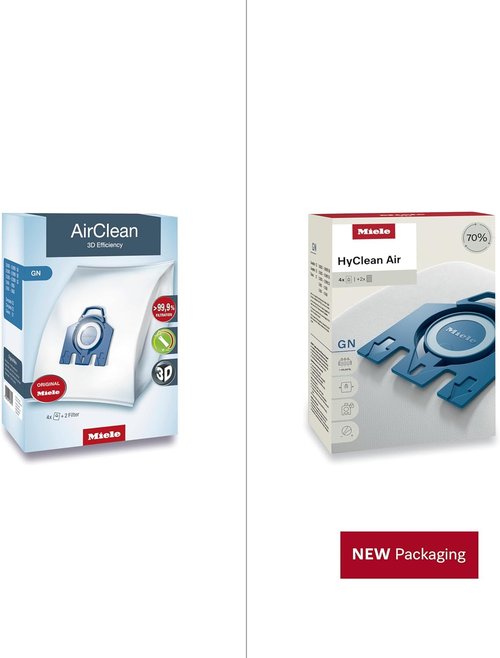 Miele AirClean GN Vacuum Cleaner Bags - 4-Pack for Miele Complete C2 & C3 Models