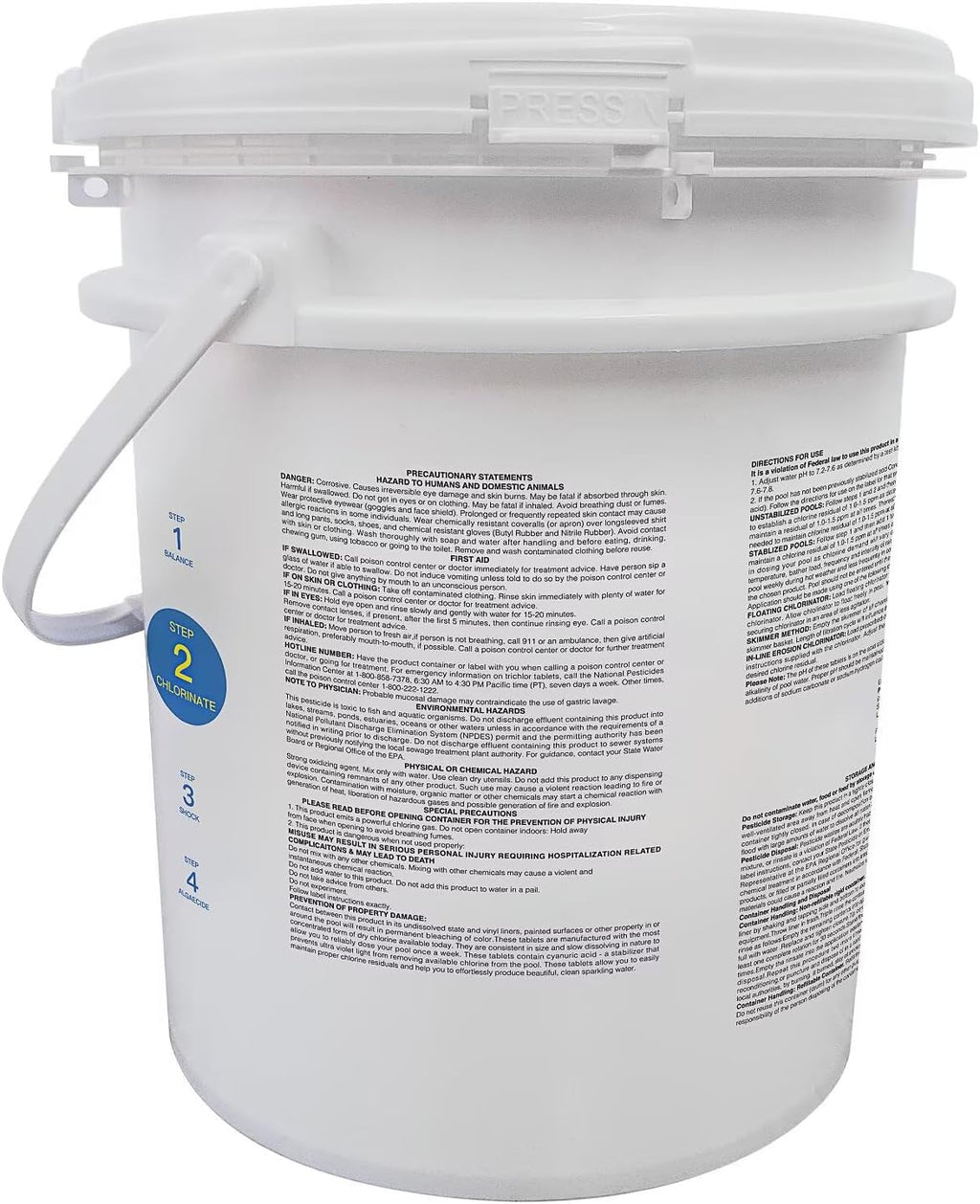 PROFELIZ Chlorine Tablets - 3 Inch Pool Tablets for Bacteria & Algae Control | Slow Dissolving, 20lbs