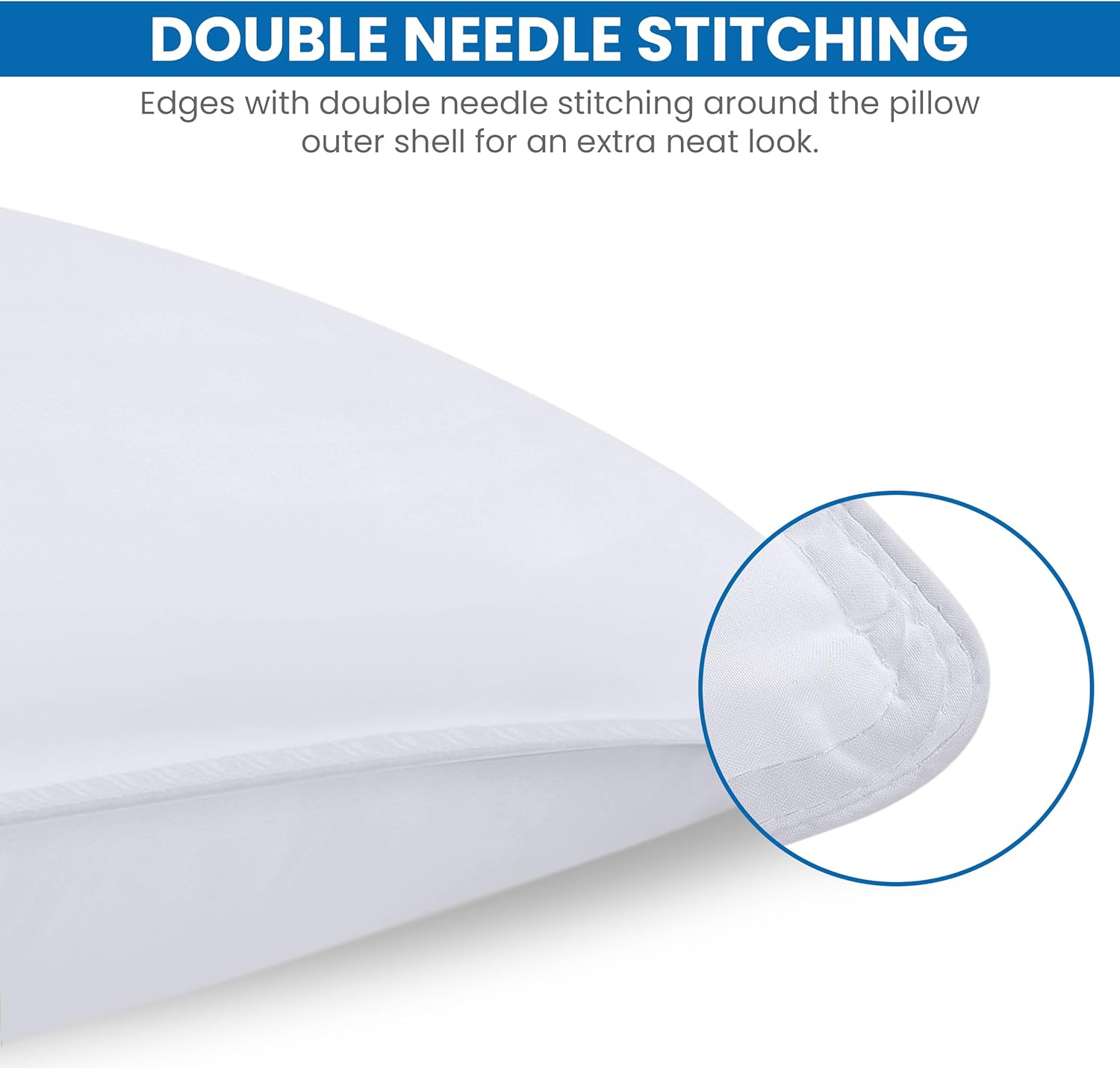 Utopia Bedding King Size Bed Pillows - Set of 4 Cooling Hotel Pillows for All Sleep Positions