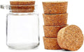 Juvale Wine Barrel Bung Hole Cork Stoppers - Size 28 Tapered 2.1 x 1.88 x 0.94 in 6-Pack - Oversized Cork Plugs & Jar Stoppers - Leak-Resistant Seal for Wine Bottles & Glass Jars