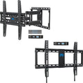 Mounting Dream Full Motion TV Mount for 32-65 Inch TVs - Includes Slim Fixed Wall Mount for 42-84 Inch TVs