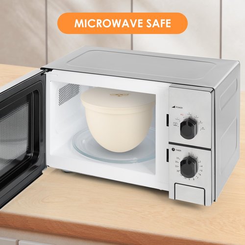Silicone Bowl Insert Liners for KitchenAid 5 Qt Mixer, Included 1 Flex Edge Beater and 3 Liners with 3 Lids