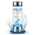 Hydrogen Water Bottle Generator, High-Concentration Hydrogen Water Maker, Up to 4000 PPB, with SPE/PEM Technology, Portable USB Rechargeable for Home Office Travel Fitness Drinking