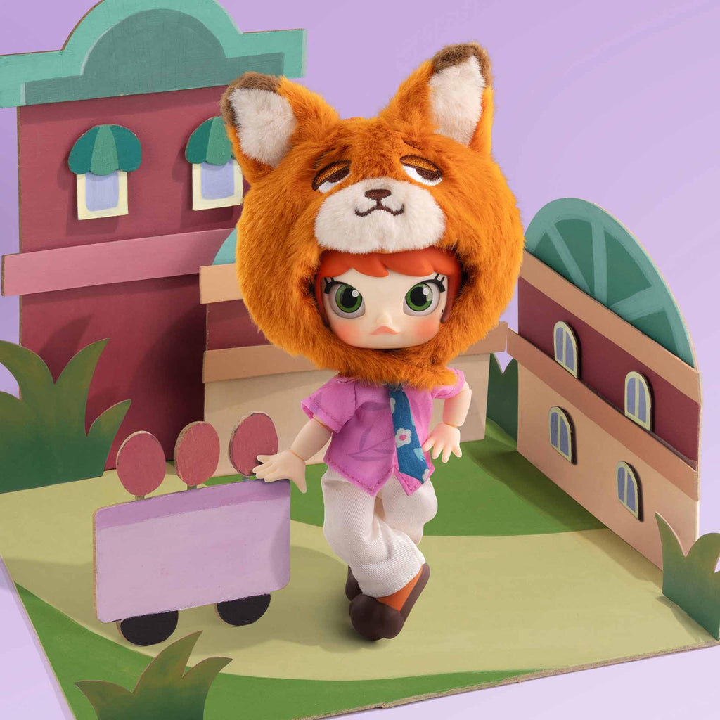 POP MART Molly Zootopia 2 Series 1/12 Action Figure BJD Doll, Toys for Modern Home Decor, Collectible Toy, Gifts for Girlfriend, Daughter
