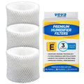 VEVA 3-Pack Premium Humidifier Filters - Replacement for HW Filter E, HC-14, HCM-6009, HCM-6011, HEV680, HEV685 Series, Long-Lasting