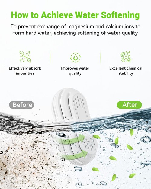 Mbetter 8 Pack Demineralization Cartridge Compatible with All LEVOIT Top Fill Humidifiers, Humidifier Water Cleaners, Efficiently Reduce Dust & Odor