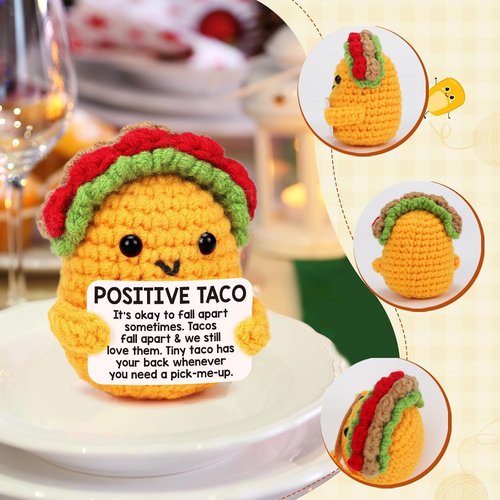 **Mini Emotional Taco | Unique Birthday Gift for Men & Women | Perfect for Teachers, Graduates & Friends**