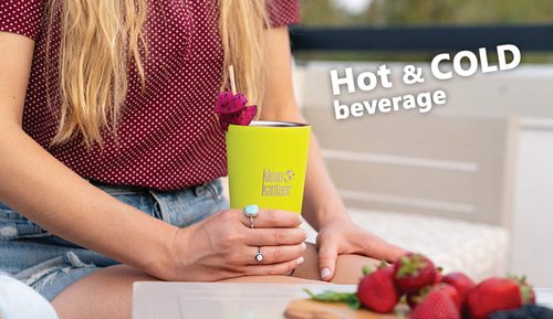 Klean Kanteen 19322079015016 Insulated Tumbler with Straw, Stainless Steel, 16 oz, 16.3 fl oz (473 ml)