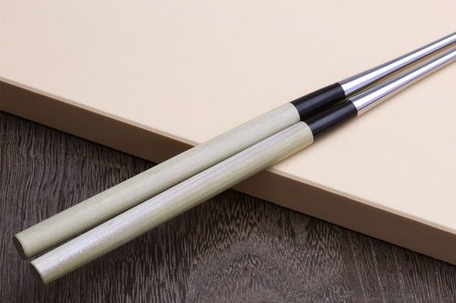 Yoshihiro Moribashi Chopsticks Japanese Sushi Chef Traditional Garnishing Plating Tweezers Magnolia Handle 7 In(180mm)