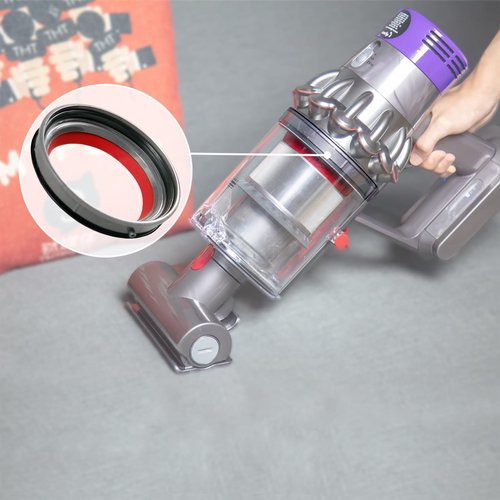 Dust Bin Bucket Top Fixed Sealing Ring Replacement for Dyson V10 SV12 Vacuum Cleaner Accessories Assembly