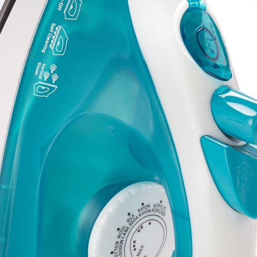 Dominion Advanced Steam Iron - Lightweight 1200W with Non-Stick Soleplate & Vertical Steam | Teal