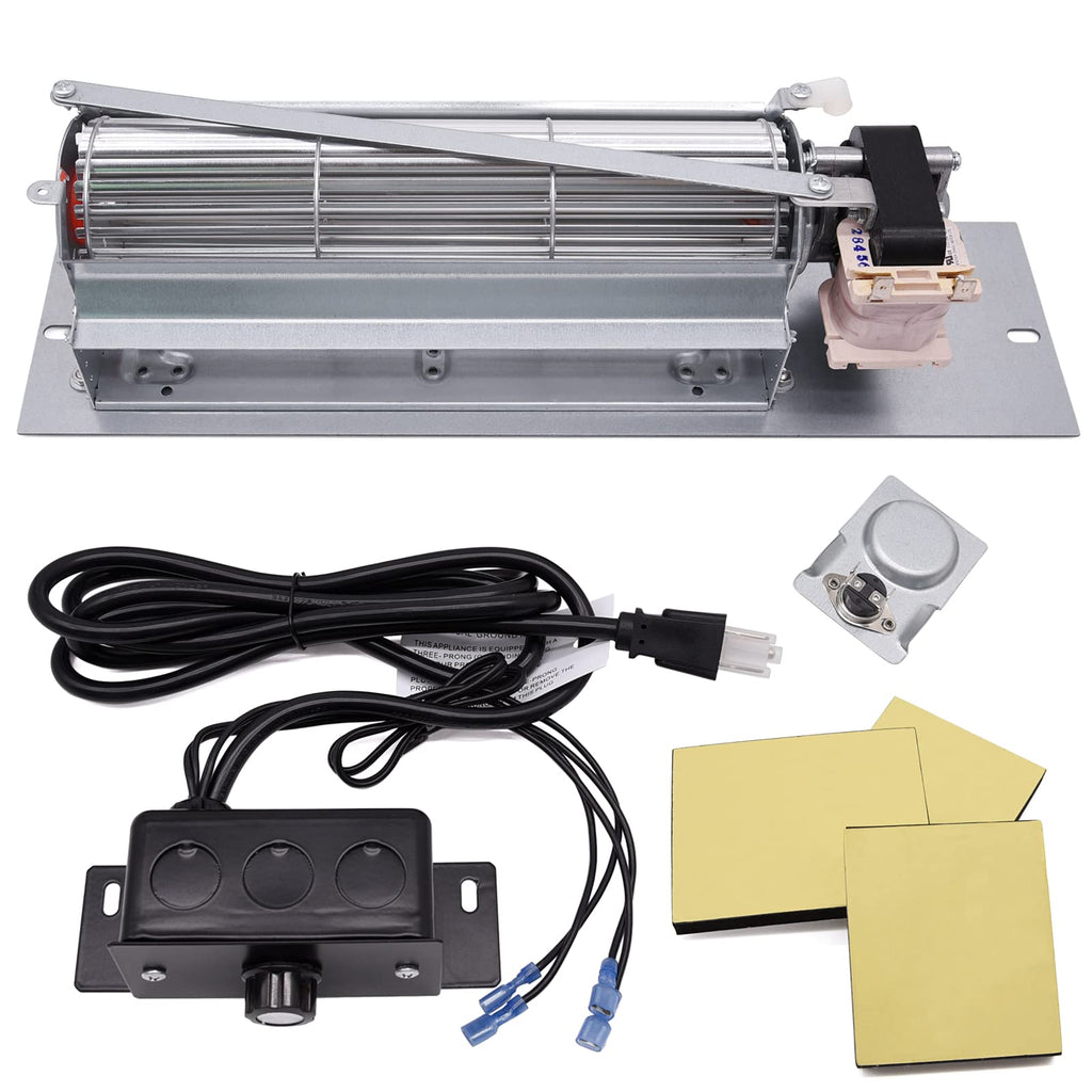 FK24 Fireplace Blower Fan Kit for Majestic, Vermont Castings, Temco & Northern Flame Fireplace, FK24 Gas Fireplace Blower Kit for Majestic 36BDVRRN 36BDVR 33BDVR 36BDVT 39BDVR RN 36LDVRRN 33LDVRRN