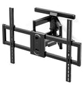 monTEK Heavy Duty Full Motion TV Wall Mount for 43–100 Inch TVs Pre-Assembled Bracket with Tool-Free Tilt Swivel & Extension Max VESA 800x600, 150lbs 4X Strength Tested Fits 16/18 Inch Studs