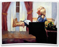 Harry on The Toilet | Dumb and Dumber Bathroom Art - Funny Movie Poster Canvas Print Decor