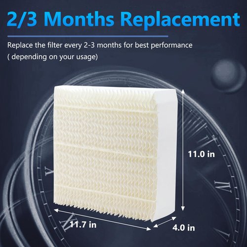 Funmit 1043 Super Humidifier Wick Filter (1 Pack) Replacement for Essick Air AIRCARE EP9500, EP9700, EP9800, EP9R500, EP9R800, 821000, 826000, 826800, 831000 and Bemis Space Saver 800 8000 Humidifiers