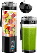 GVODE Portable Personal Blender - 24oz Smoothie Maker with Leakproof Lid & USB-C Rechargeable Design