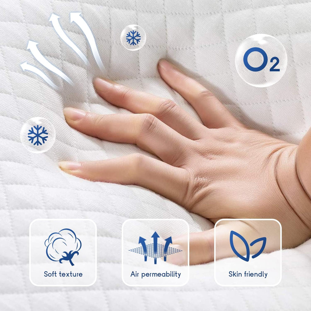 PayLessHere 6-Inch Twin Gel Memory Foam Mattress - Fiberglass Free & CertiPUR-US Certified for Cool Comfort