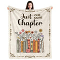 Book Lovers Gifts Blanket - Reading Gifts for Book Lovers, Reading Gifts for Women, Books Club Gift for Reader Bookish Bookworm, Christmas Birthday Gift for Books Lover Librarian Teacher, 60"x50"